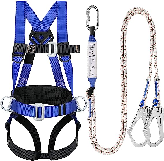 TT TRSMIMA Safety Harness Fall Protection Kit: Full Body Roofing