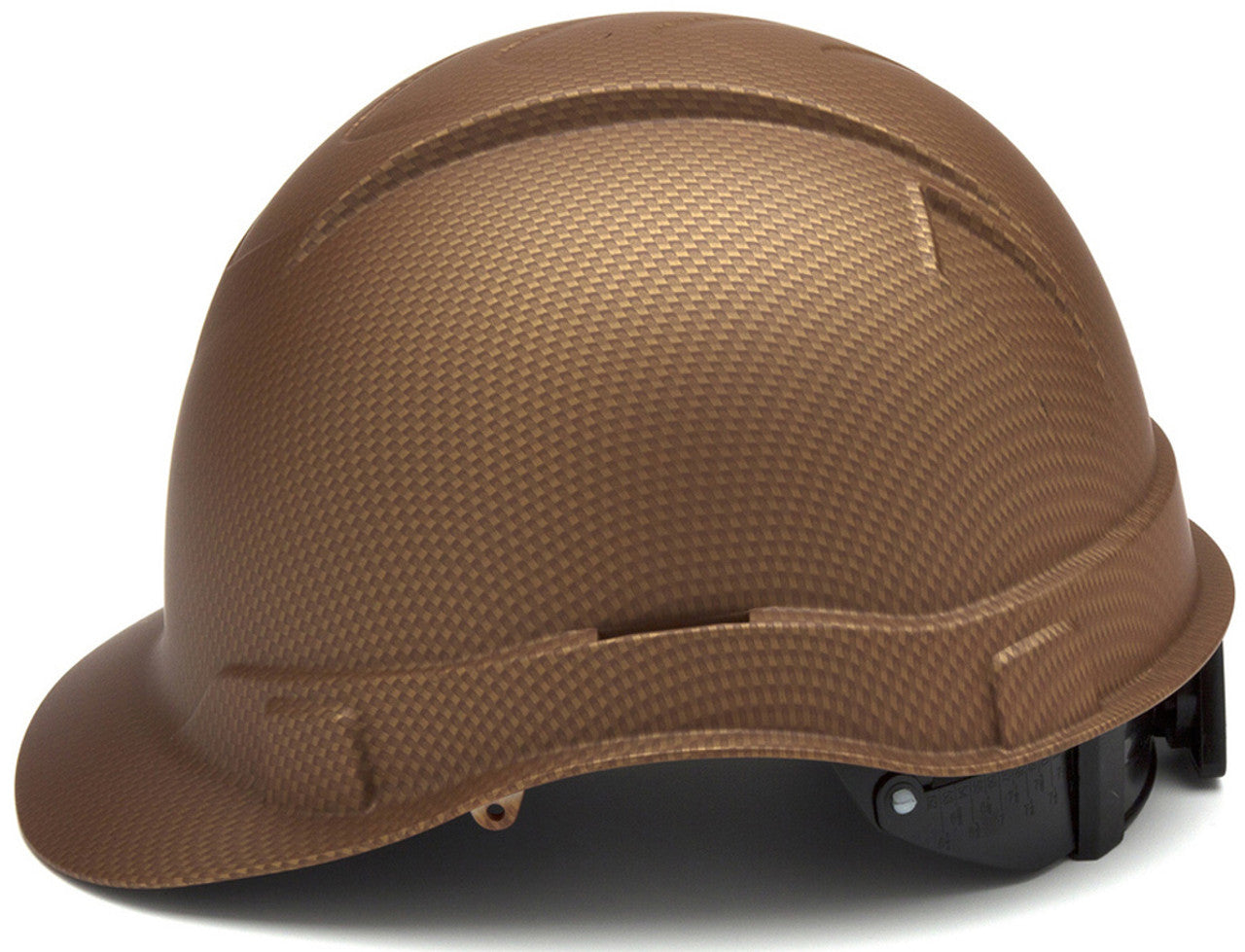 Pyramex Ridgeline Cap Style Hard Hat with Copper Graphite Pattern - 4 Point Suspensions