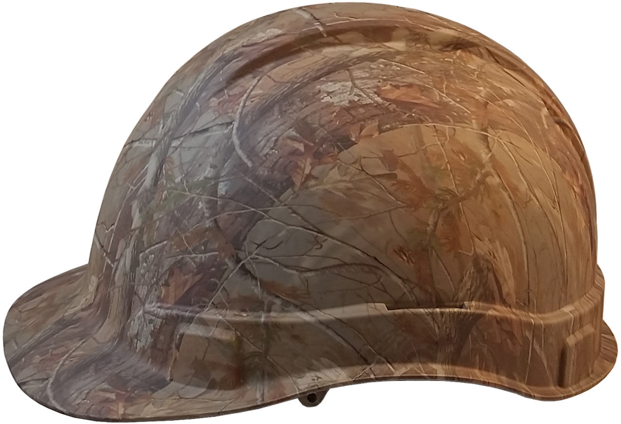 Pyramex Ridgeline Cap Style Hard Hat with Camouflage Pattern - 4 Point Suspensions
