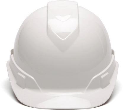 Pyramex Ridgeline Cap Style Hard Hats White - 6 Point Suspensions