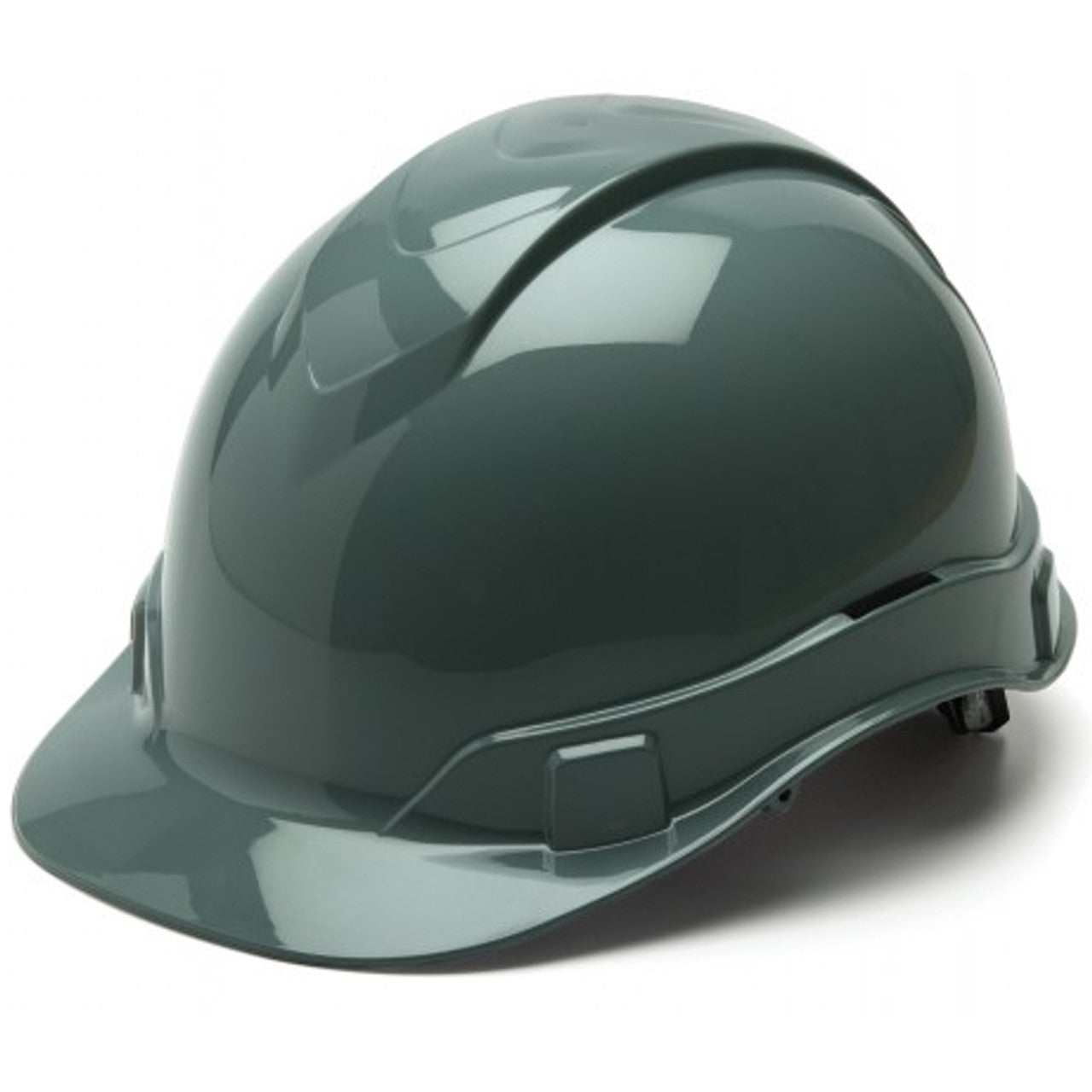 Pyramex Ridgeline Cap Style Hard Hats Gray - 6 Point Suspensions