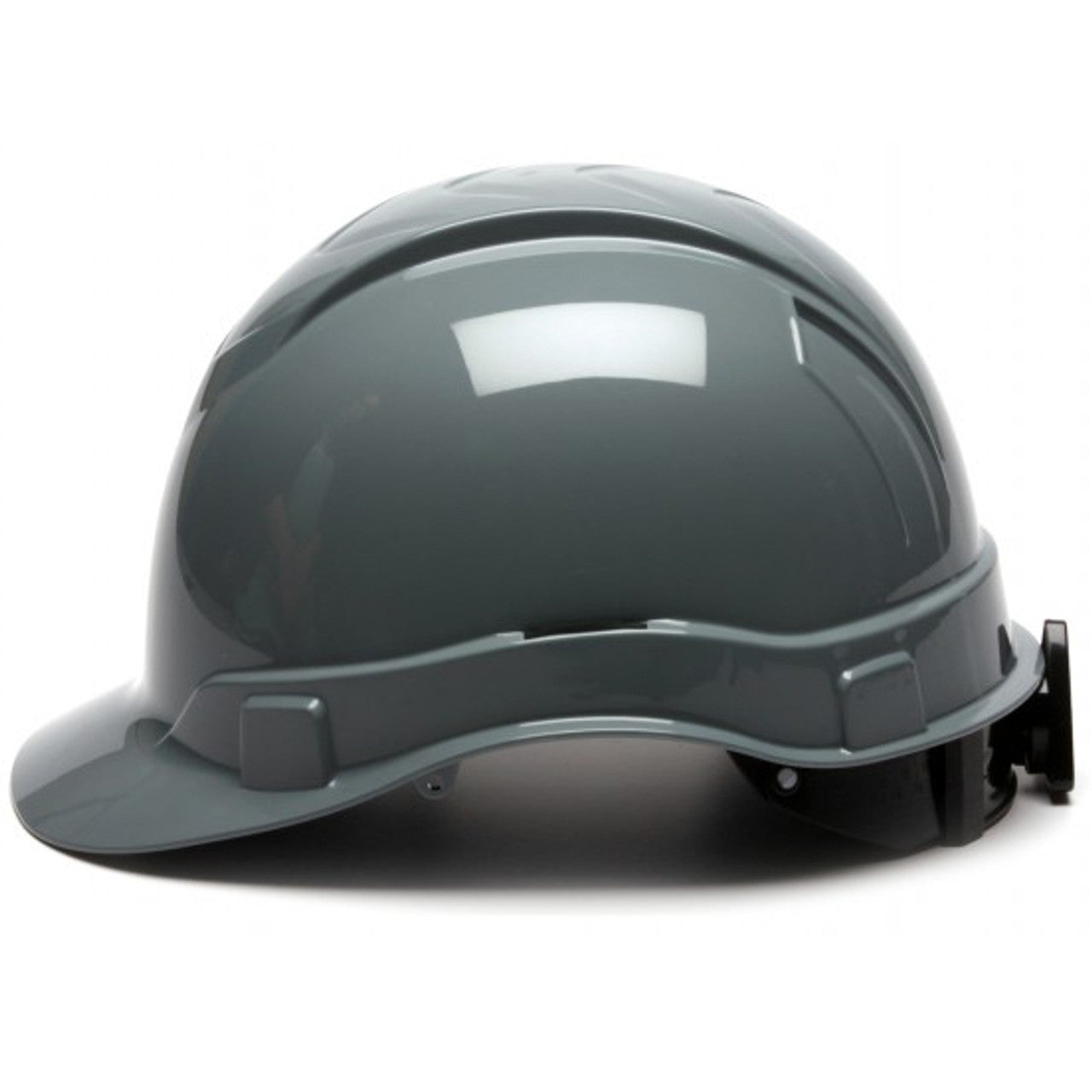 Pyramex Ridgeline Cap Style Hard Hats Gray - 6 Point Suspensions