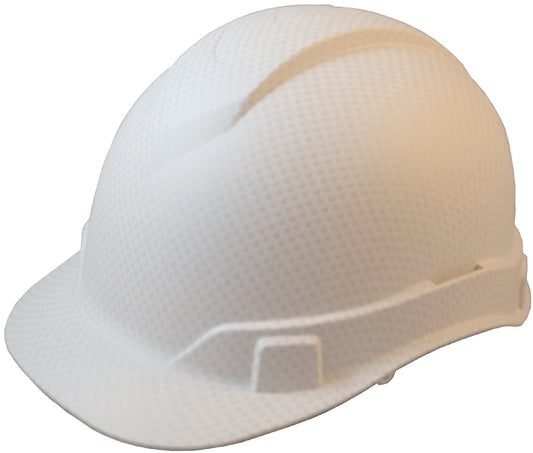 Pyramex Cap Style RIDGELINE Hard Hat Graphite Matte White Pattern - 6 Point Ratchet Suspensions