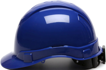 Pyramex Ridgeline Cap Style Hard Hats Blue - 4 Point Suspension