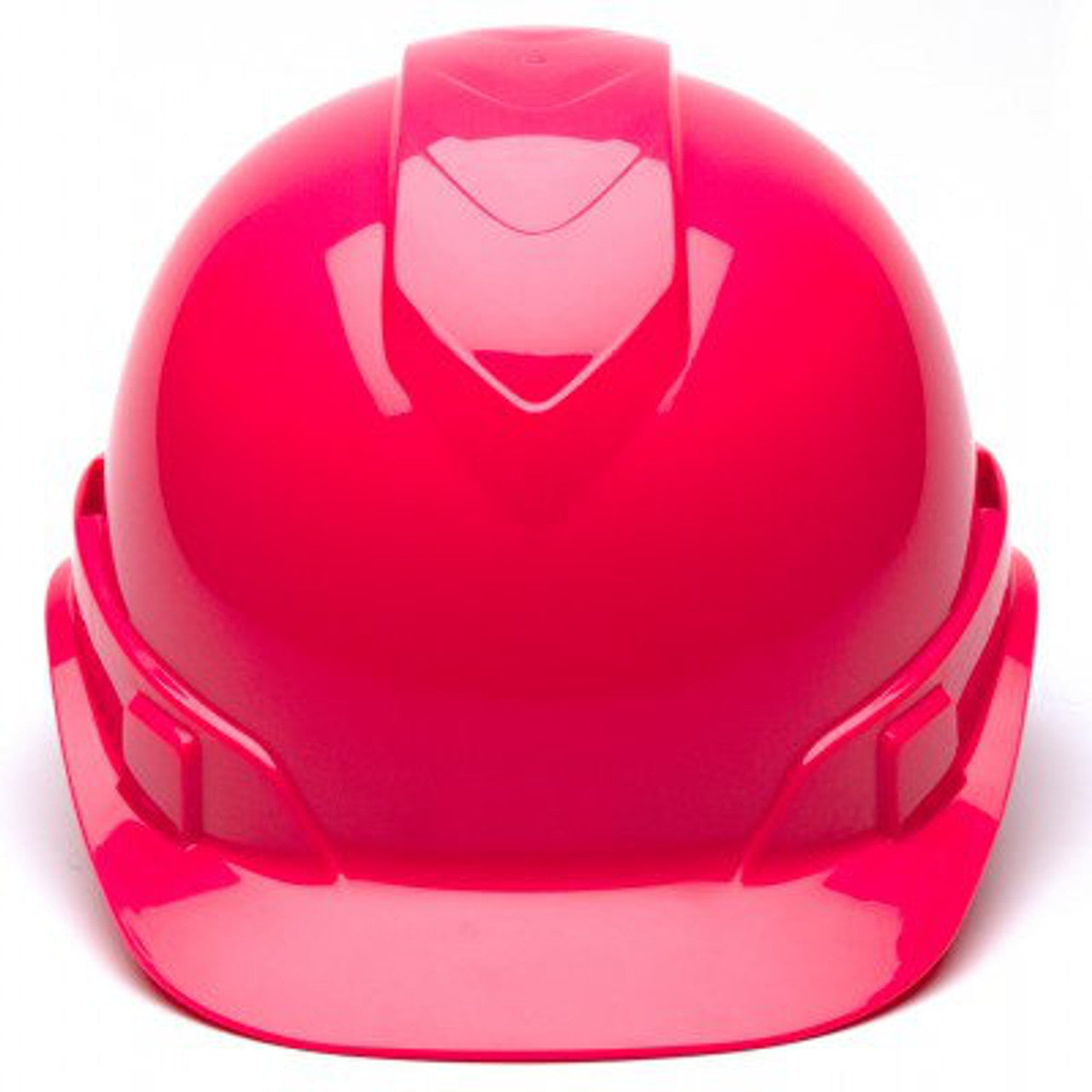 Pyramex Ridgeline Cap Style Hard Hats Hi Viz Pink - 4 Point Suspension