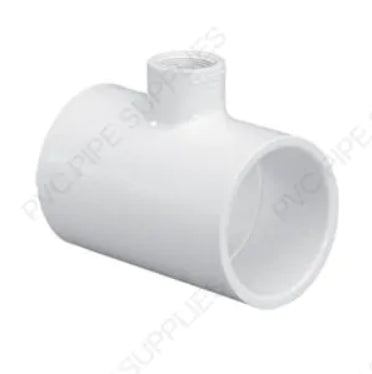 2" x 12" x 6" Class 125 PVC Tee Socket, C601-666