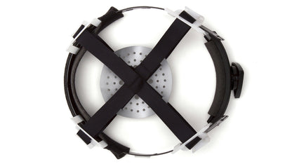 Pyramex Ridgeline Cap Style Hard Hats Gray - 6 Point Suspensions