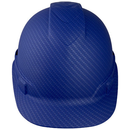 Pyramex Ridgeline Cap Style Hard Hat with Blue Graphite Pattern - 4 Point Suspensions