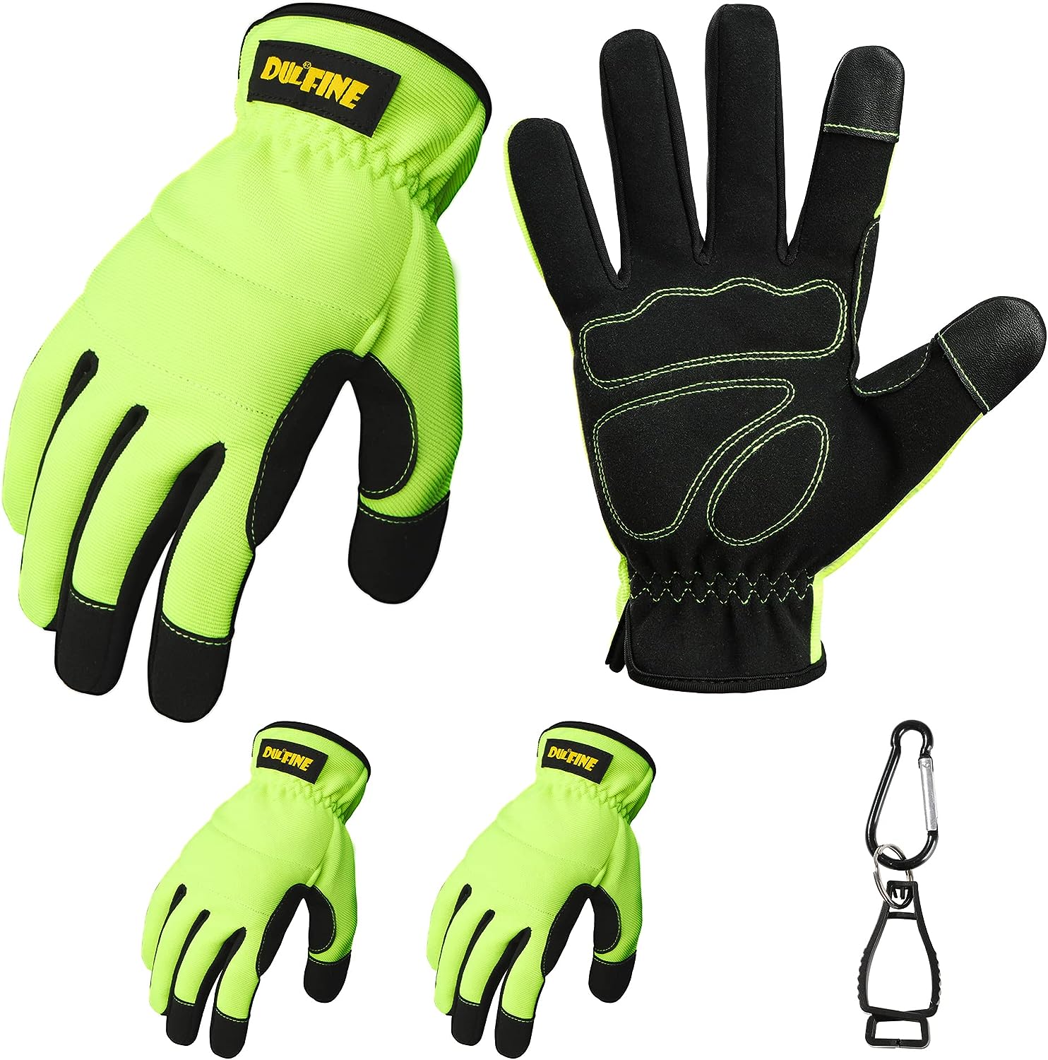 DEX FIT Nitrile Work Gloves FN330, 3D-Comfort Fit, Grip, Thin &  Lightweight, TouchScreen Compatible, Durable, Breathable